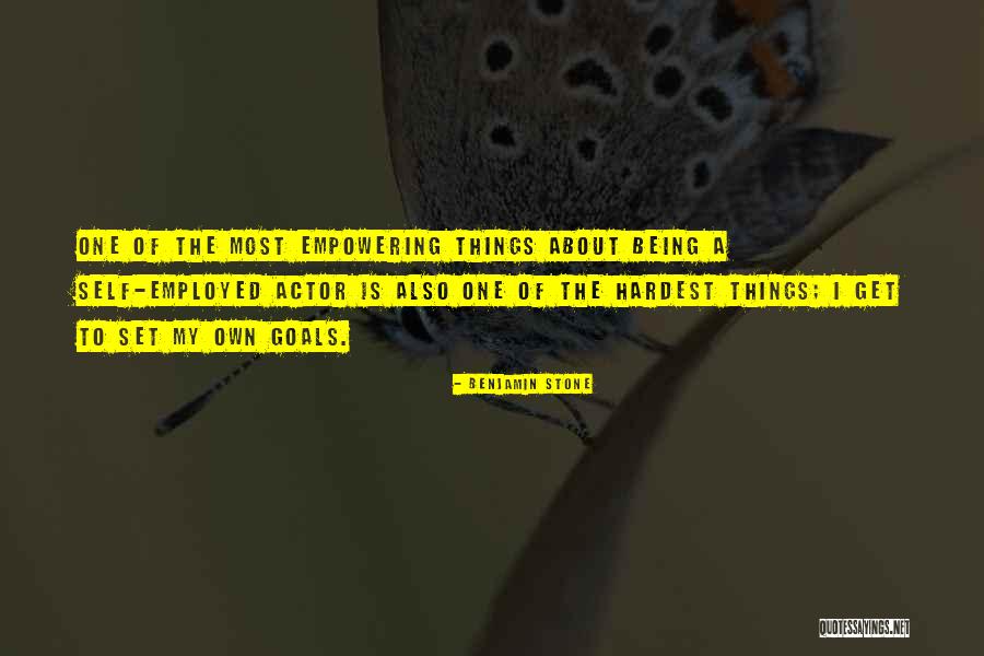 Being Employed Quotes By Benjamin Stone Being Employed Quotes By Benjamin Stone
