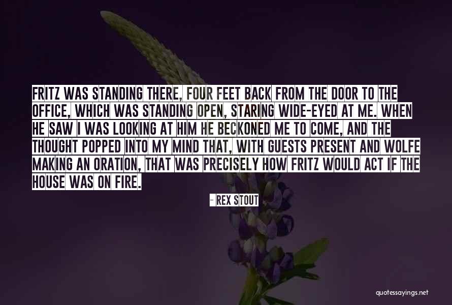 Being Engaged To Be Married Quotes By Rex Stout