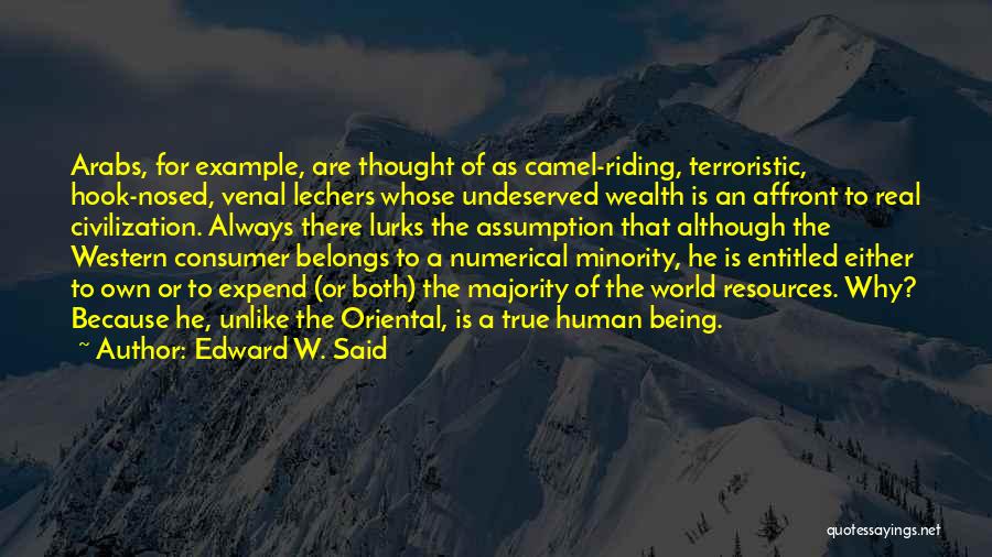Being Entitled Quotes By Edward W. Said