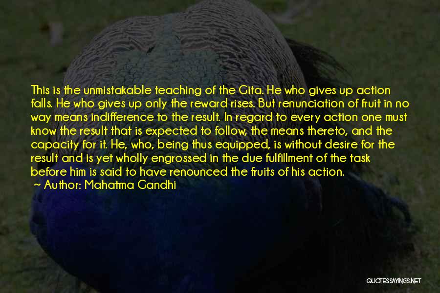 Being Equipped Quotes By Mahatma Gandhi