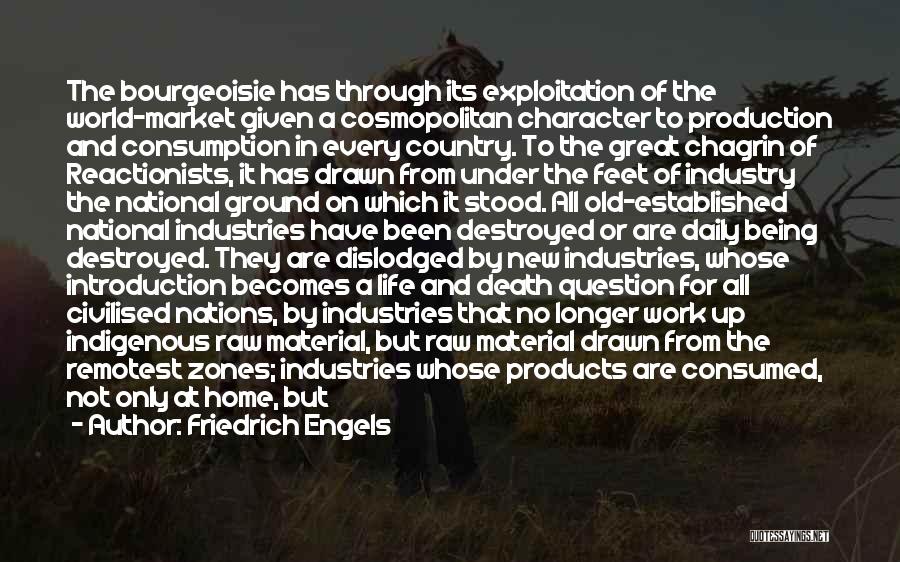 Being Established Quotes By Friedrich Engels