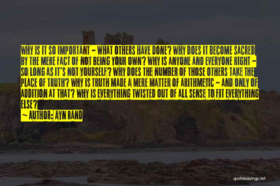 Being Everything To Everyone Quotes By Ayn Rand