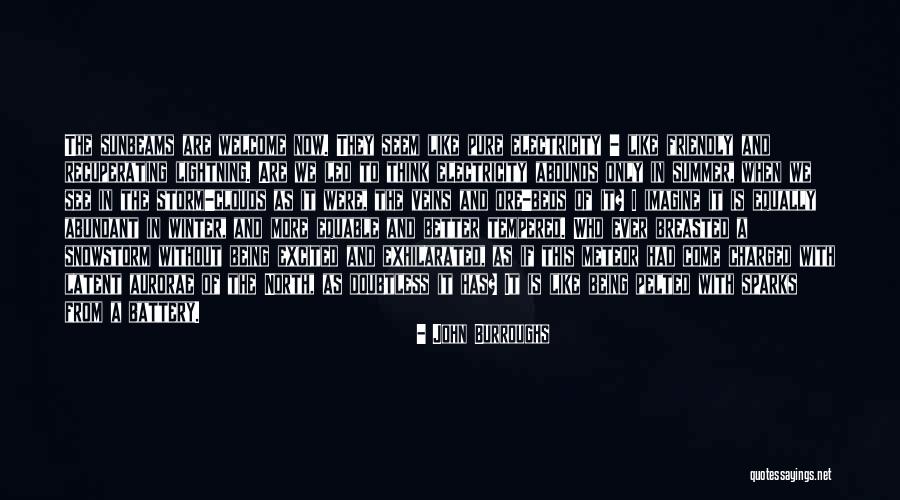 Being Exhilarated Quotes By John Burroughs Being Exhilarated Quotes By John Burroughs