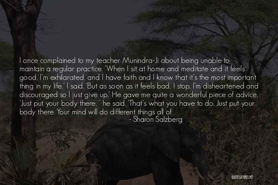 Being Exhilarated Quotes By Sharon Salzberg Being Exhilarated Quotes By Sharon Salzberg