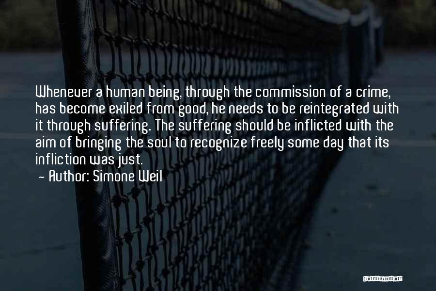 Being Exiled Quotes By Simone Weil