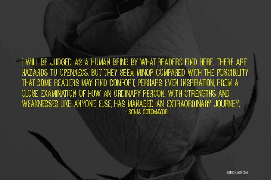 Being Extraordinary Quotes By Sonia Sotomayor Being Extraordinary Quotes By Sonia Sotomayor