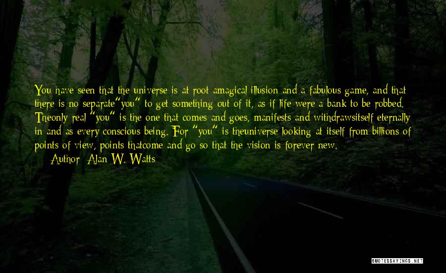 Being Fabulous Quotes By Alan W. Watts