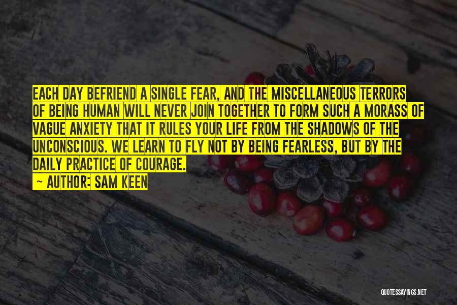 Being Fearless Quotes By Sam Keen