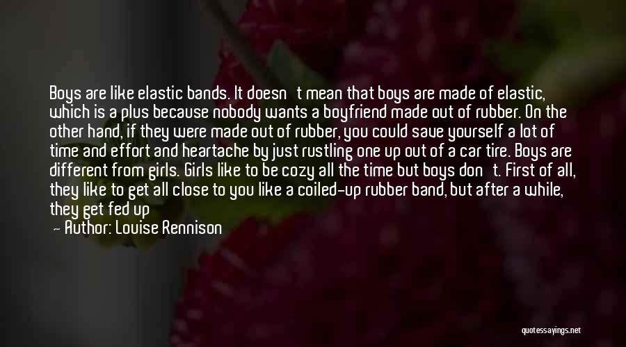 Being Fed Up With Your Boyfriend Quotes By Louise Rennison