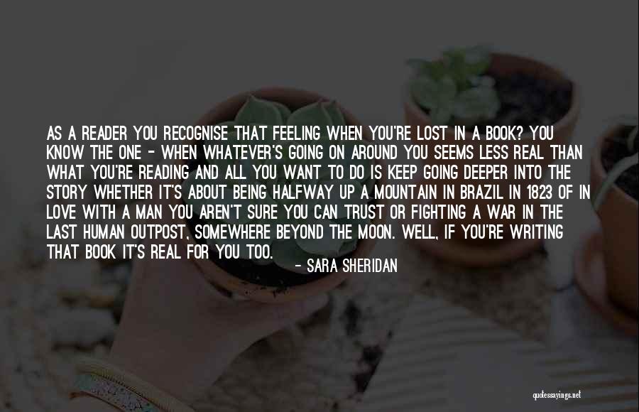 Being Feeling Less Quotes By Sara Sheridan