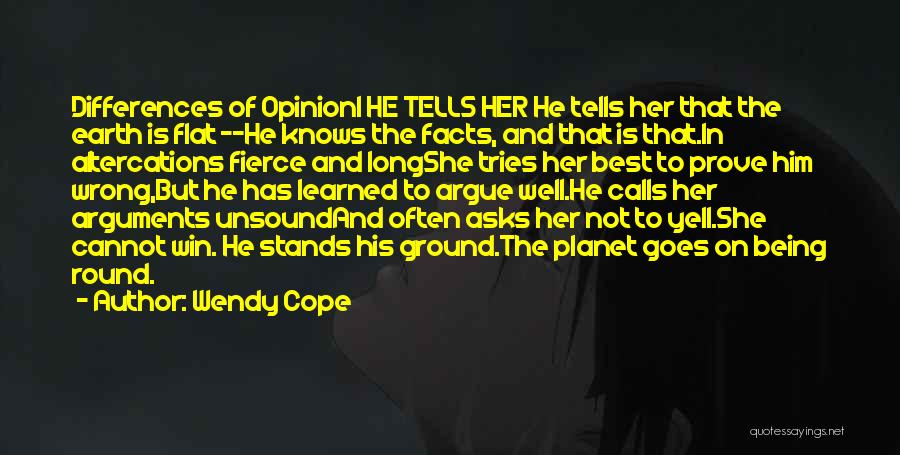 Being Fierce Quotes By Wendy Cope