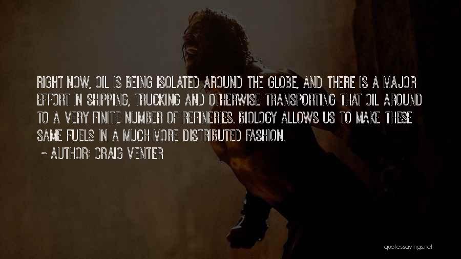 Being Finite Quotes By Craig Venter