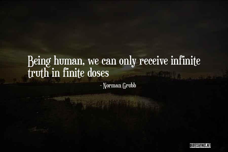 Being Finite Quotes By Norman Grubb Being Finite Quotes By Norman Grubb