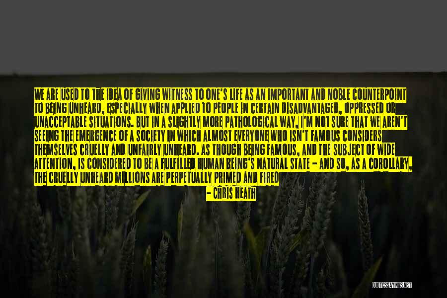 Being Fired Quotes By Chris Heath Being Fired Quotes By Chris Heath