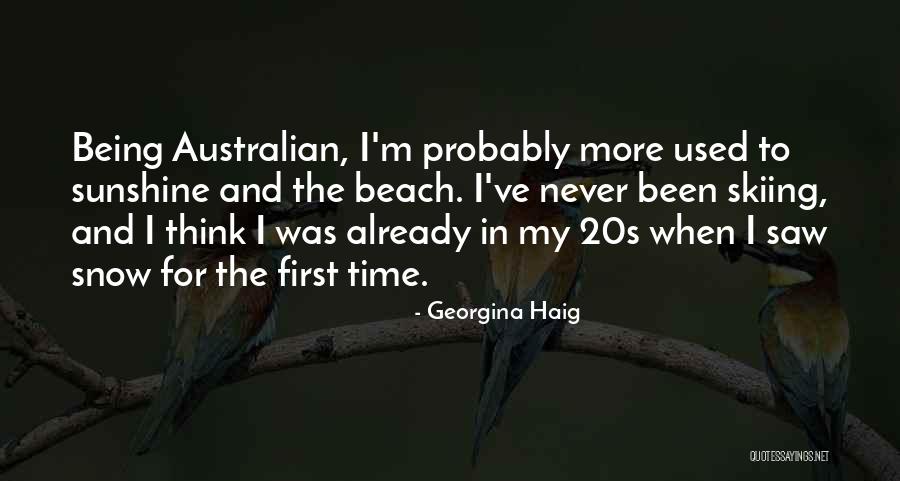 Being First Quotes By Georgina Haig Being First Quotes By Georgina Haig