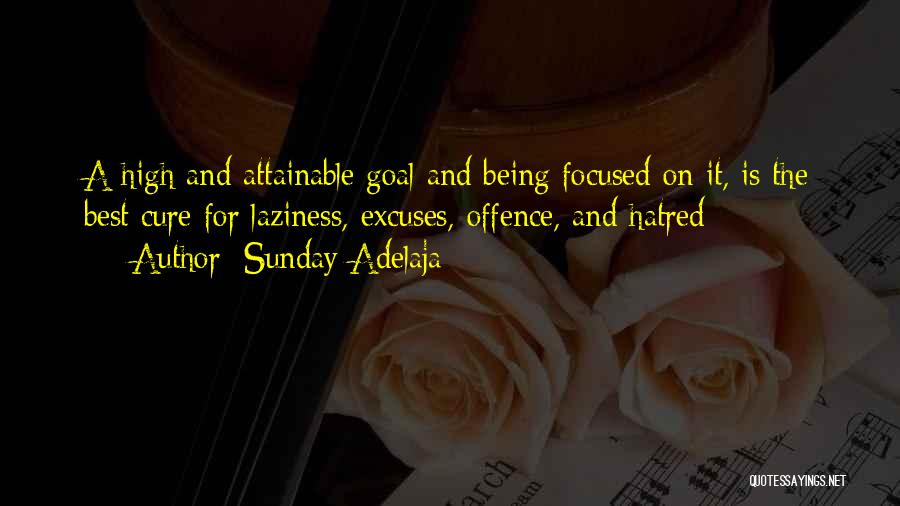 Being Focused On Goals Quotes By Sunday Adelaja