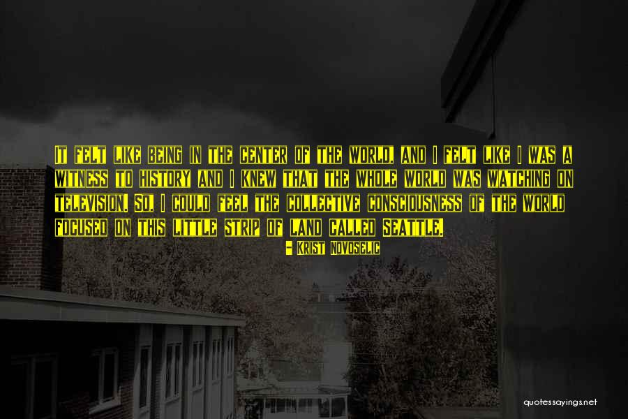 Being Focused Quotes By Krist Novoselic Being Focused Quotes By Krist Novoselic