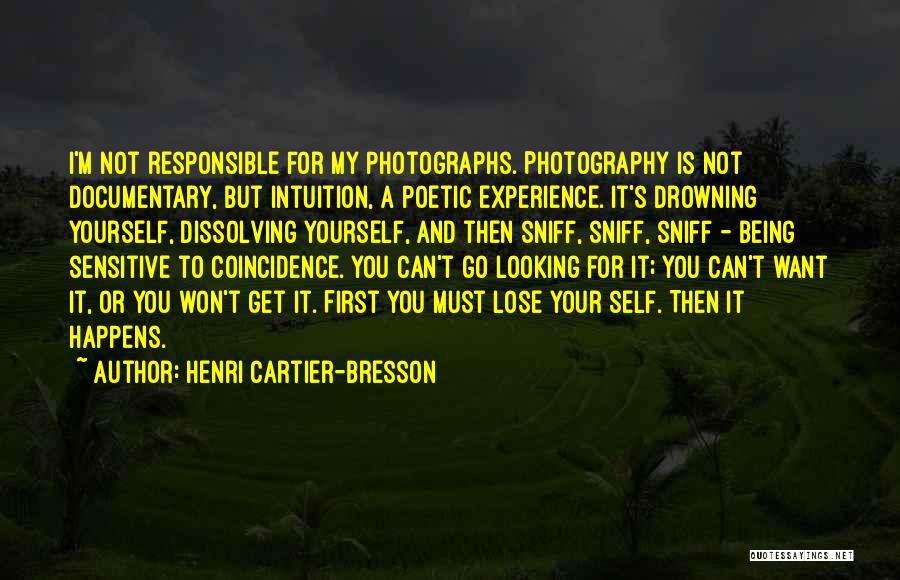 Being For Yourself Quotes By Henri Cartier-Bresson