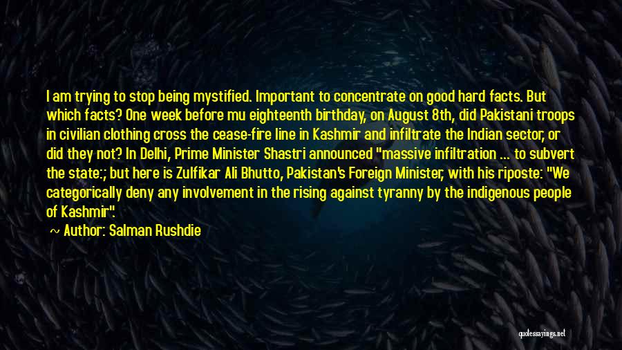 Being Foreign Quotes By Salman Rushdie