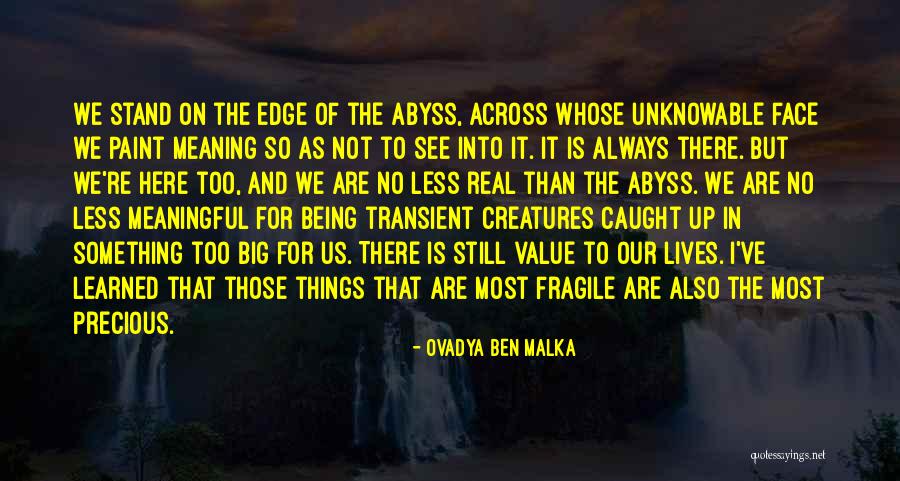 Being Fragile Quotes By Ovadya Ben Malka Being Fragile Quotes By Ovadya Ben Malka