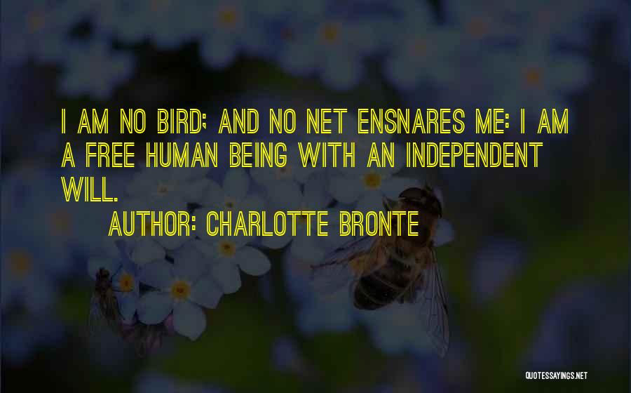 Being Free As A Bird Quotes By Charlotte Bronte