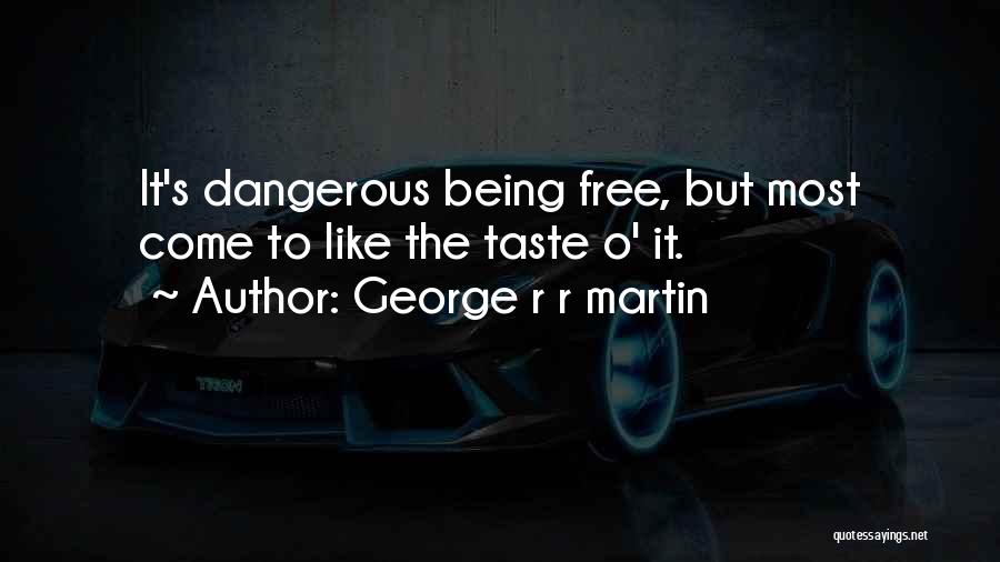 Being Free From The Past Quotes By George R R Martin