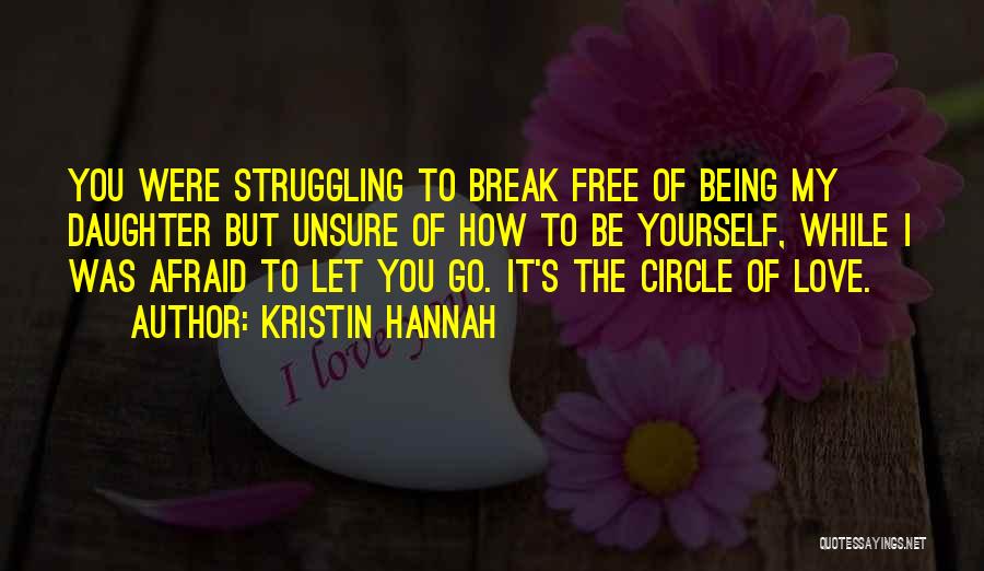 Being Free To Be Yourself Quotes By Kristin Hannah