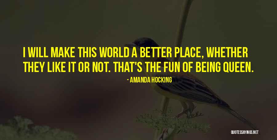 Being Fun Quotes By Amanda Hocking Being Fun Quotes By Amanda Hocking