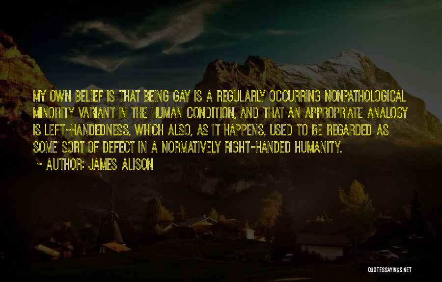 Being Gay Is Right Quotes By James Alison