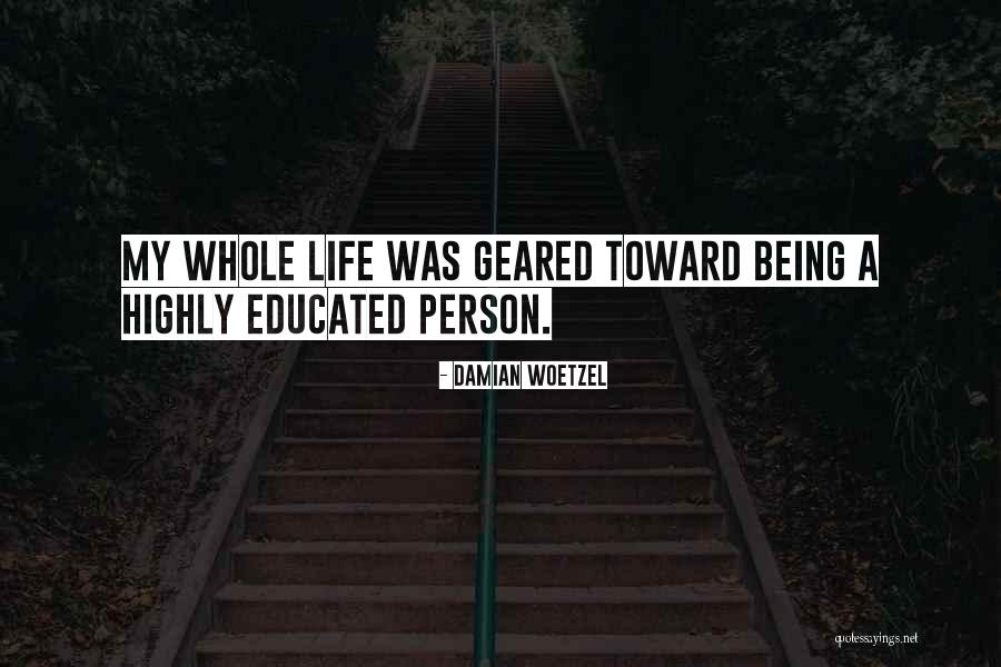 Being Geared Quotes By Damian Woetzel