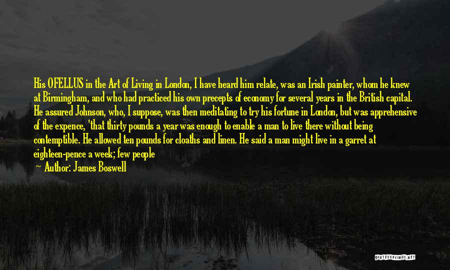 Being Good Enough For Someone Quotes By James Boswell