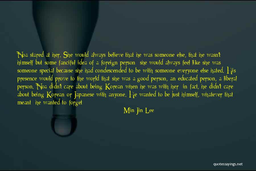 Being Good Person Quotes By Min Jin Lee