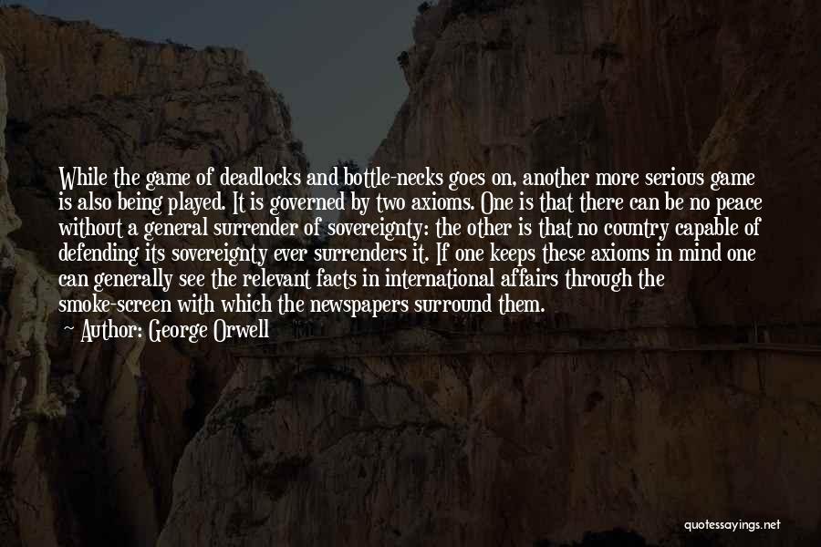 Being Governed Quotes By George Orwell