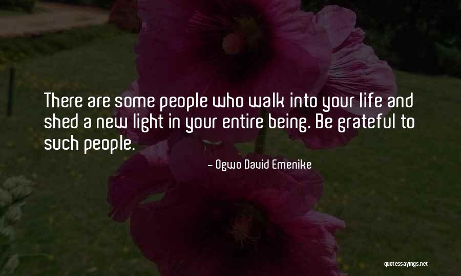 Being Grateful For The Life You Have Quotes By Ogwo David Emenike