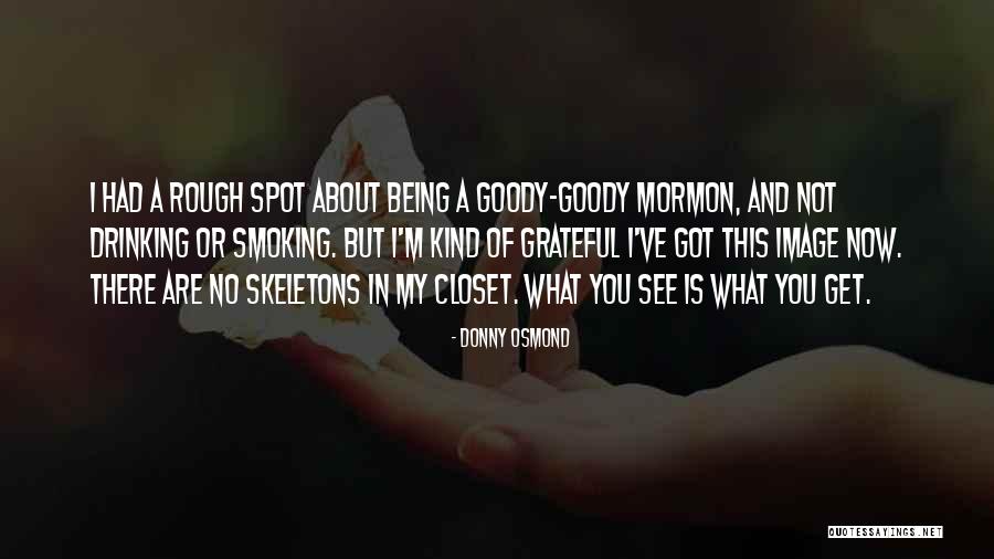 Being Grateful Quotes By Donny Osmond