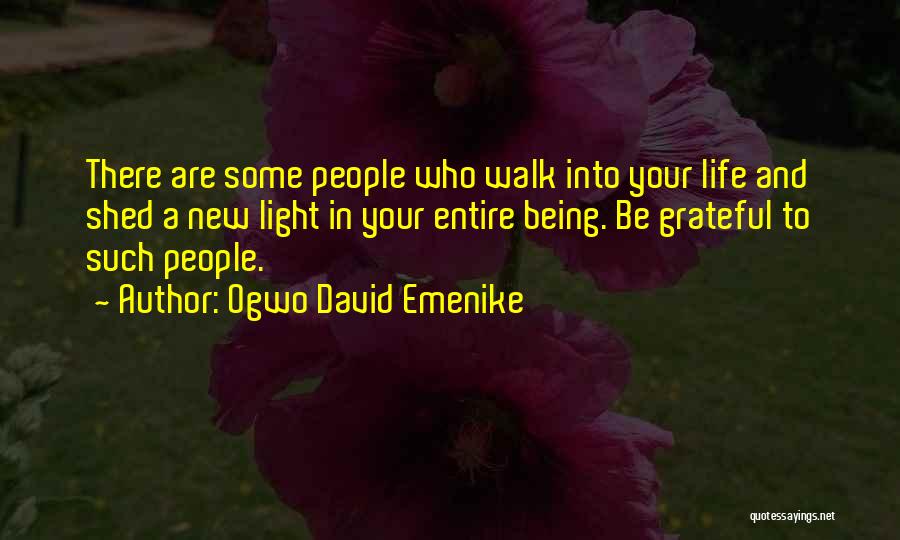 Being Grateful Quotes By Ogwo David Emenike