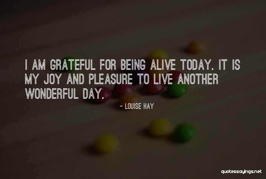 Being Grateful With What You Have Quotes By Louise Hay