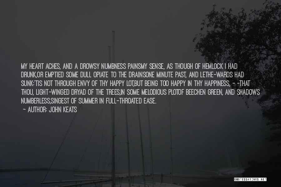 Being Happiness Quotes By John Keats