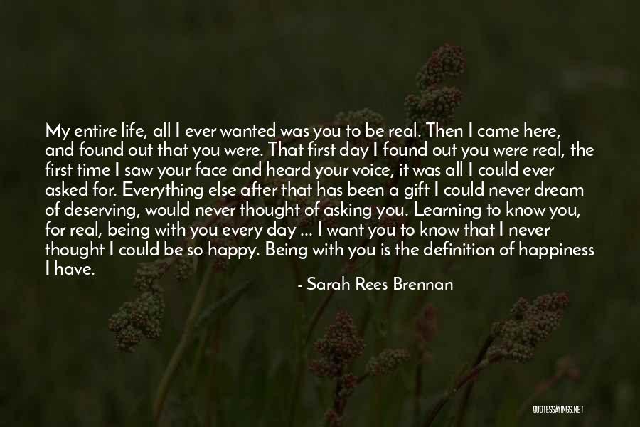 Being Happy For Someone Else Quotes By Sarah Rees Brennan