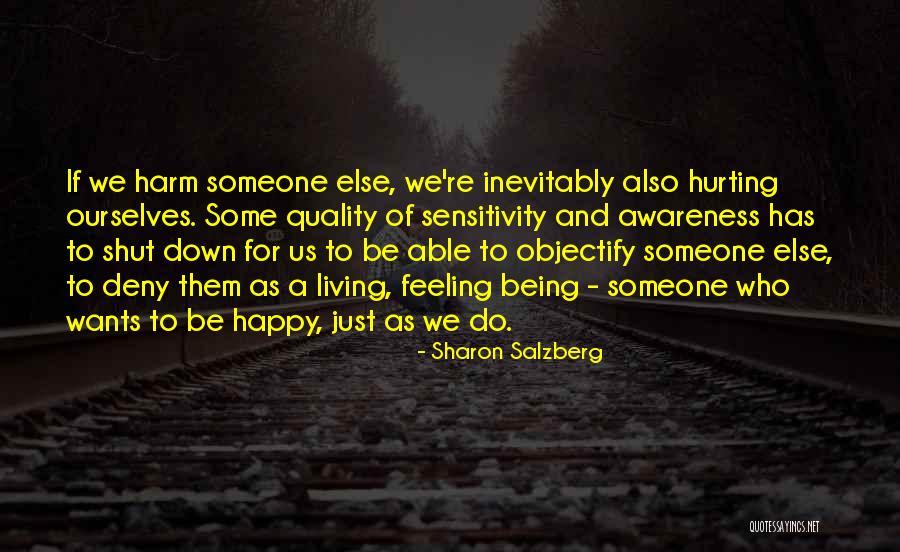 Being Happy In Love With Her Quotes By Sharon Salzberg