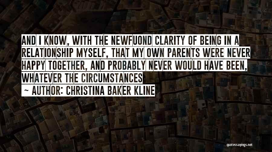 Being Happy Quotes By Christina Baker Kline