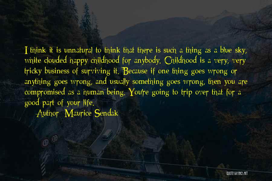 Being Happy That It's Over Quotes By Maurice Sendak