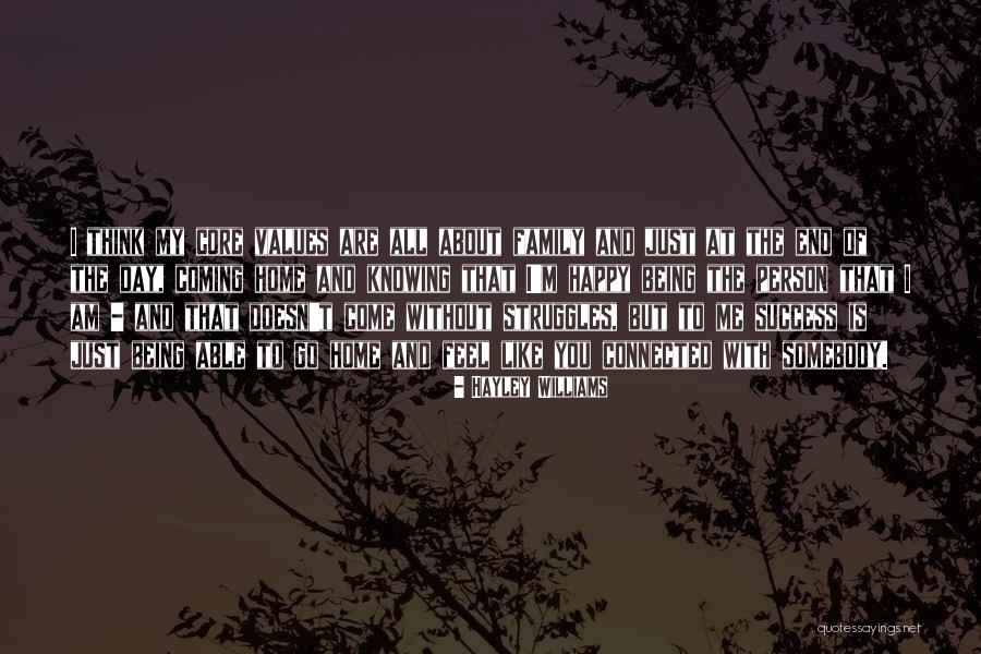 Being Happy With The Person You Are Quotes By Hayley Williams Being Happy With The Person You Are Quotes By Hayley Williams