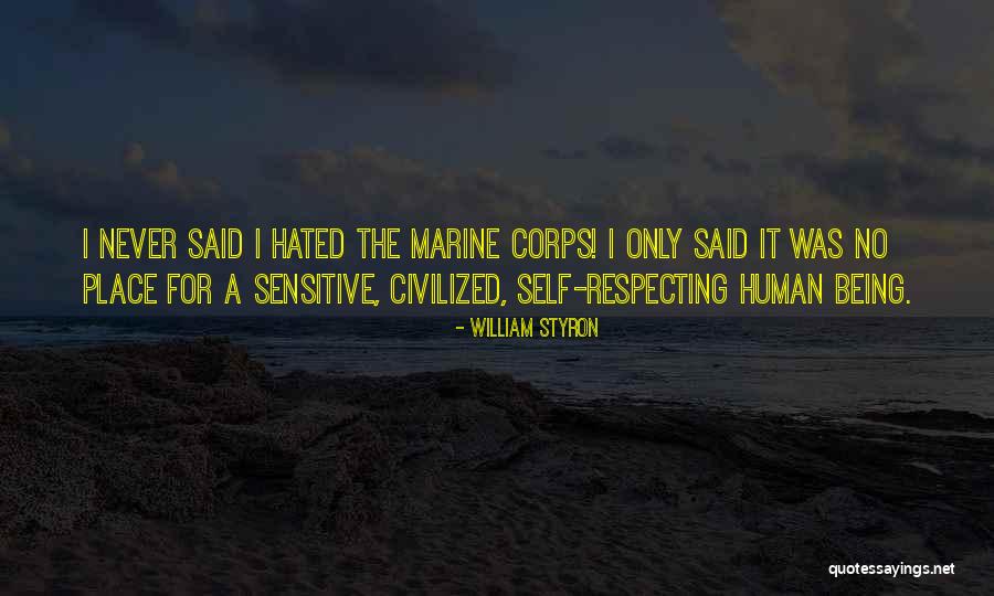 Being Hated By Someone Quotes By William Styron Being Hated By Someone Quotes By William Styron