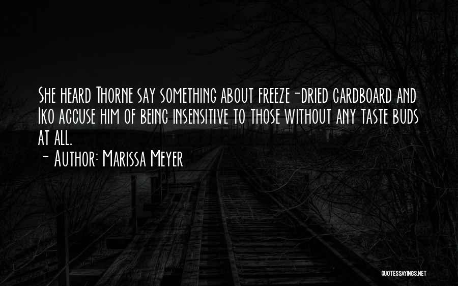 Being Heard Quotes By Marissa Meyer