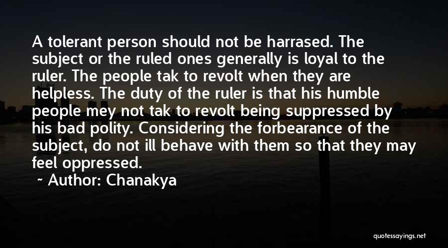 Being Helpless Quotes By Chanakya