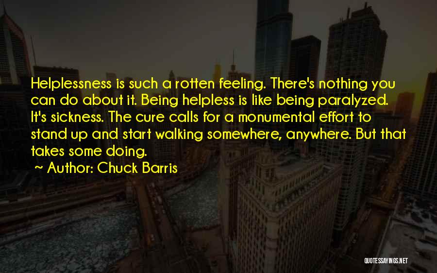 Being Helpless Quotes By Chuck Barris