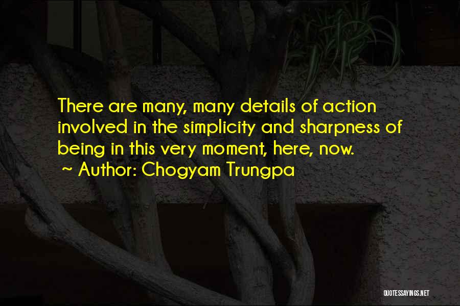 Being Here Now Quotes By Chogyam Trungpa