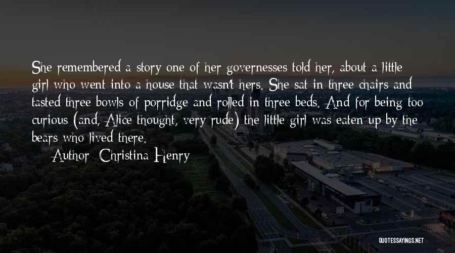 Being Hers Quotes By Christina Henry