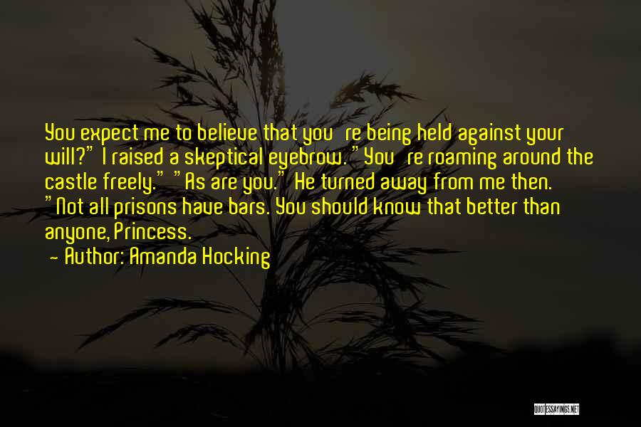 Being His Princess Quotes By Amanda Hocking